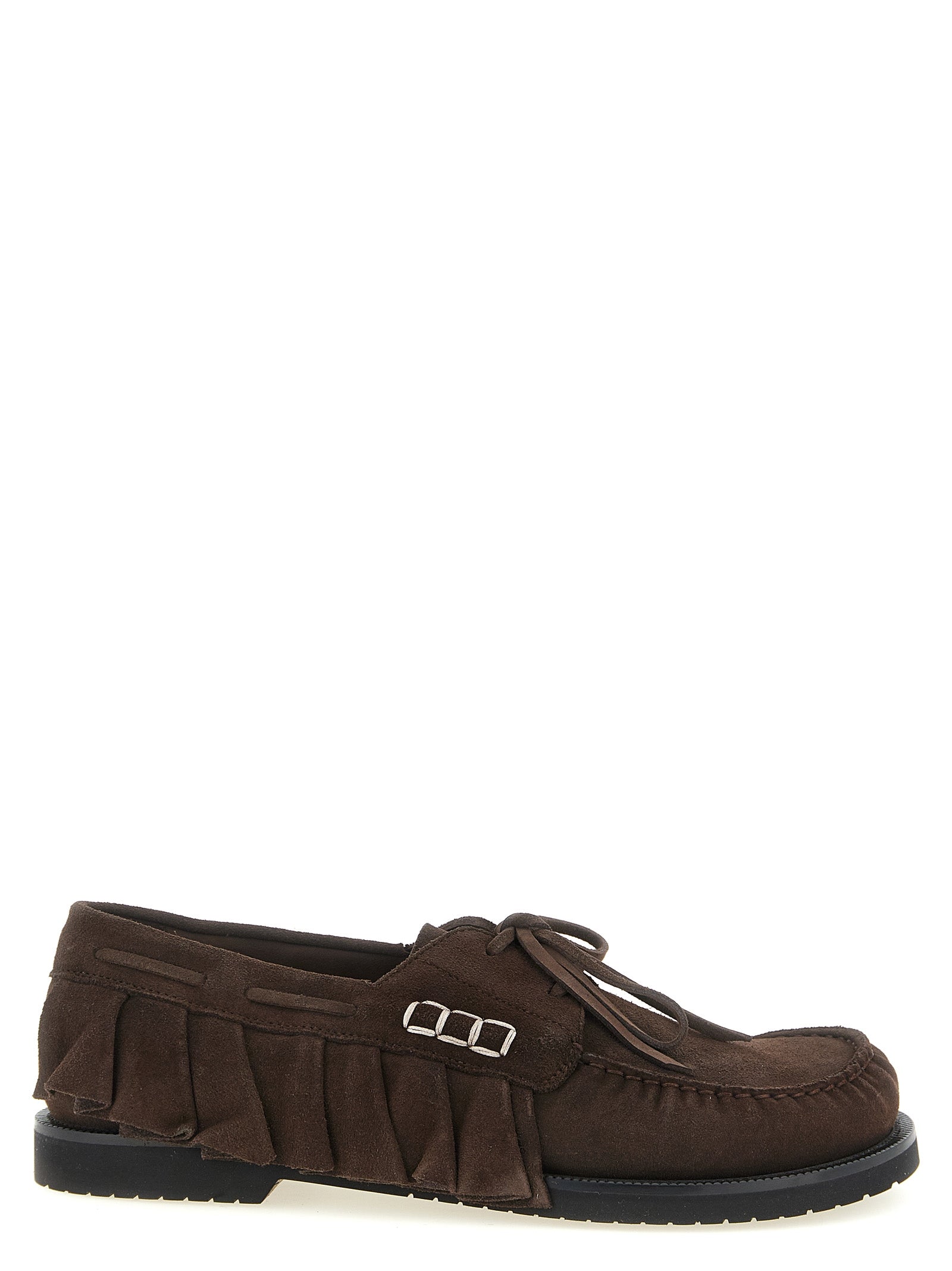 J.W.Anderson Brown Suede Leather Moccasin