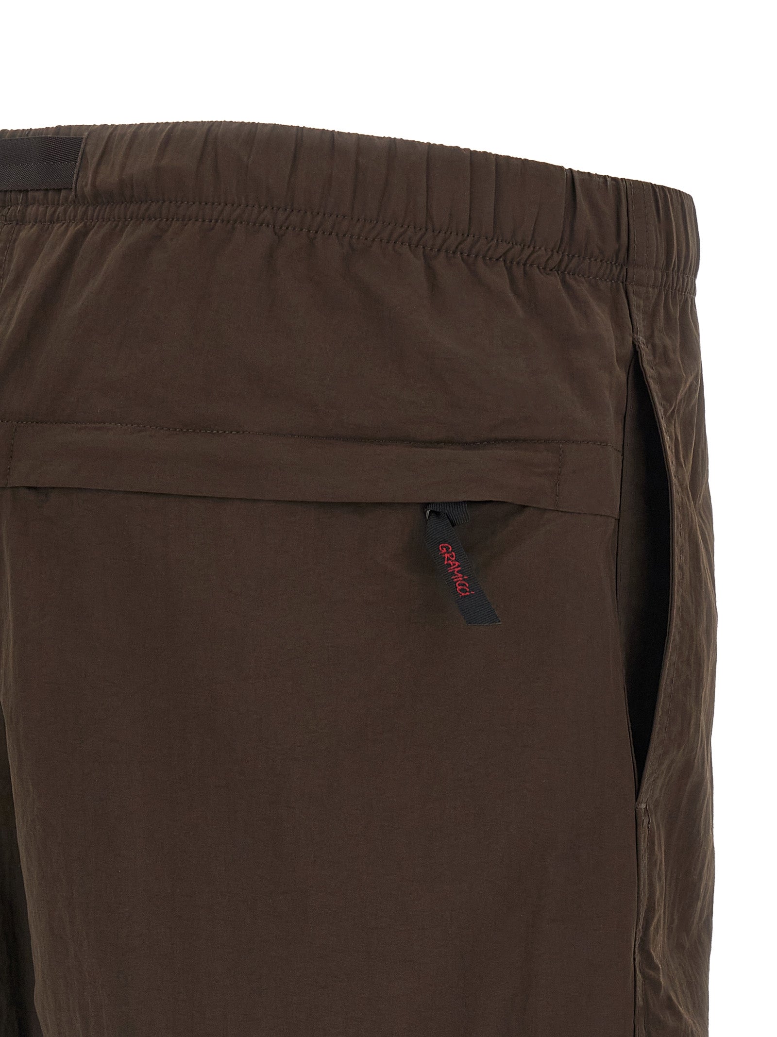 Gramicci Brown Nylon Bermuda Shorts