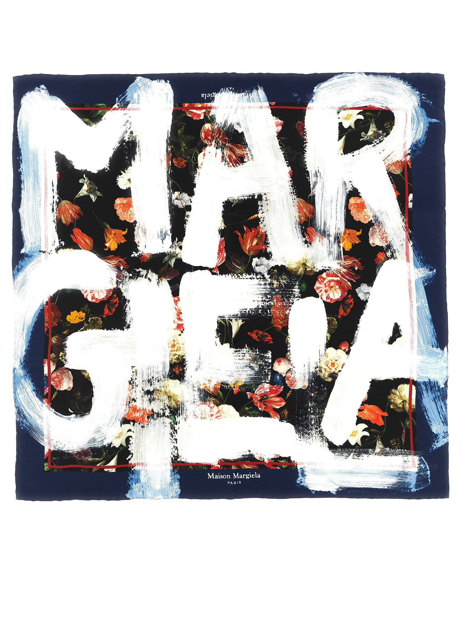 Maison Margiela Multicolor Silk Foulard