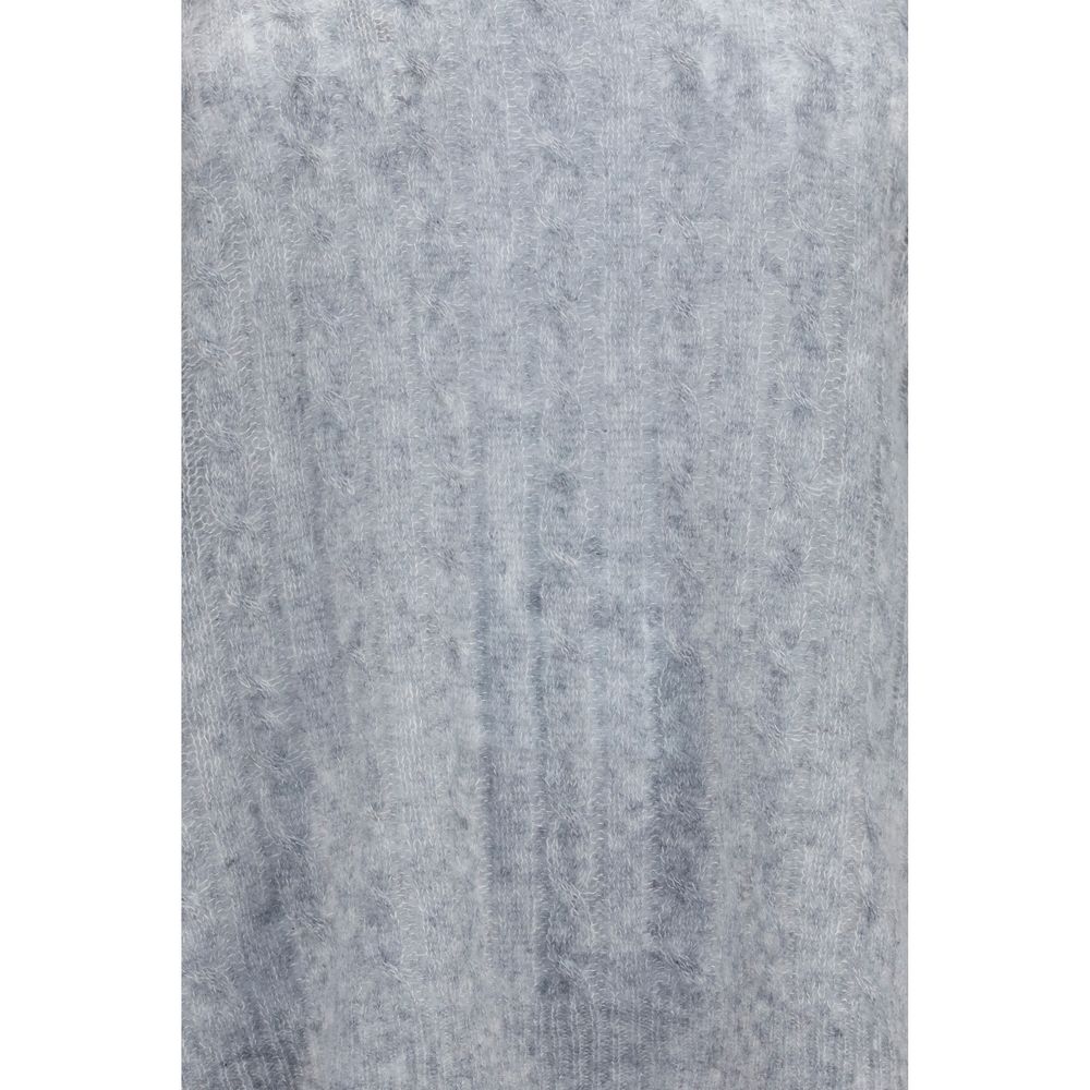Lisa Yang Gray Cashmere Sweater