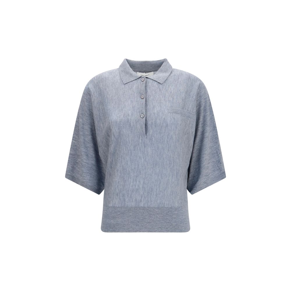 Lisa Yang Gray Cashmere Sweater