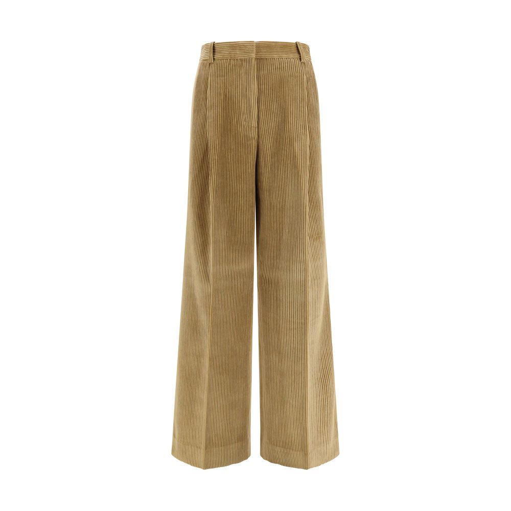 Rohe Beige Cotton Flared Pants