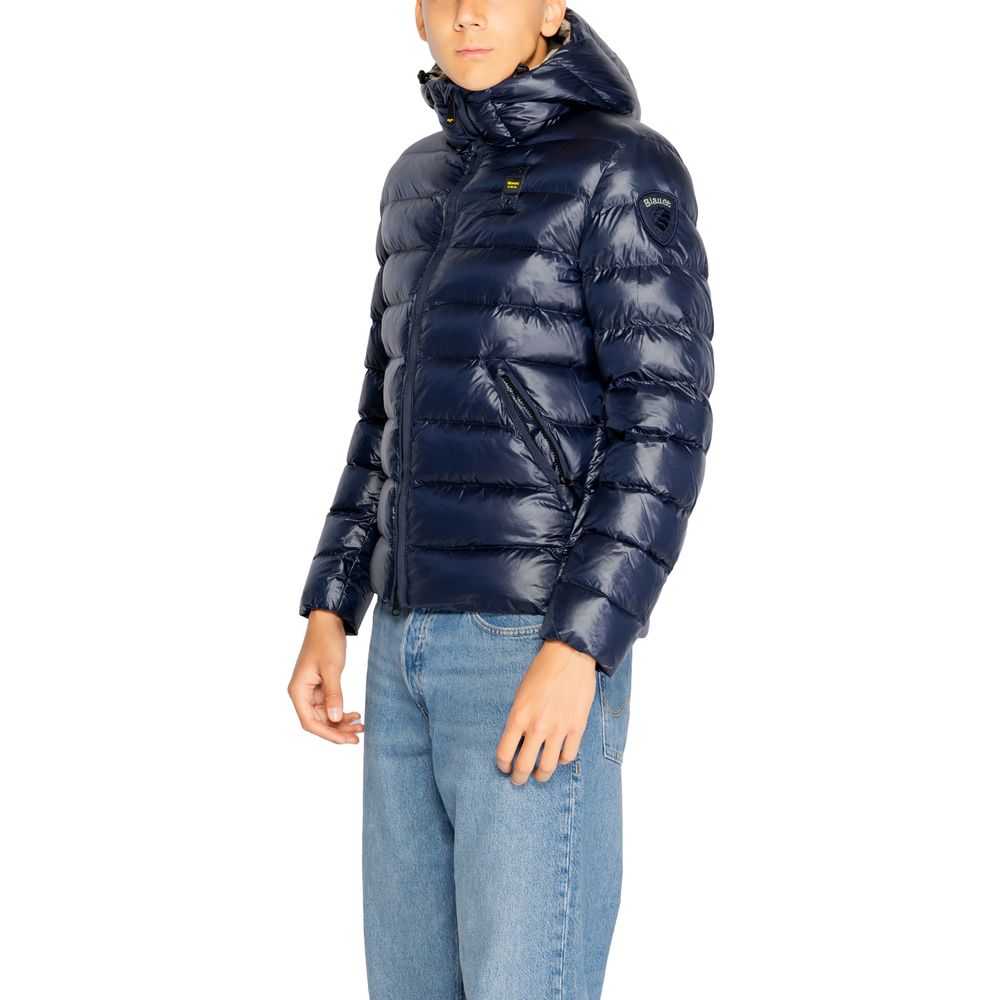 Blauer Blue Polyester Shell Jacket