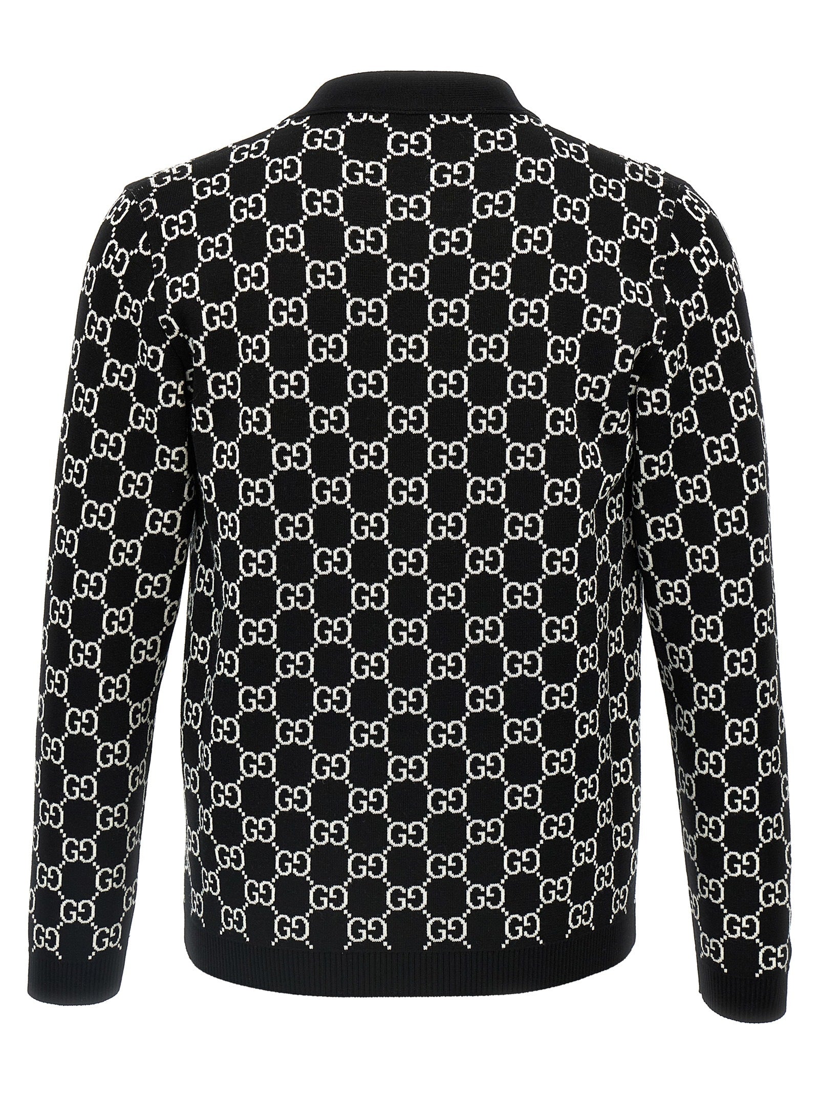 Gucci Bicolor Wool Cardigan