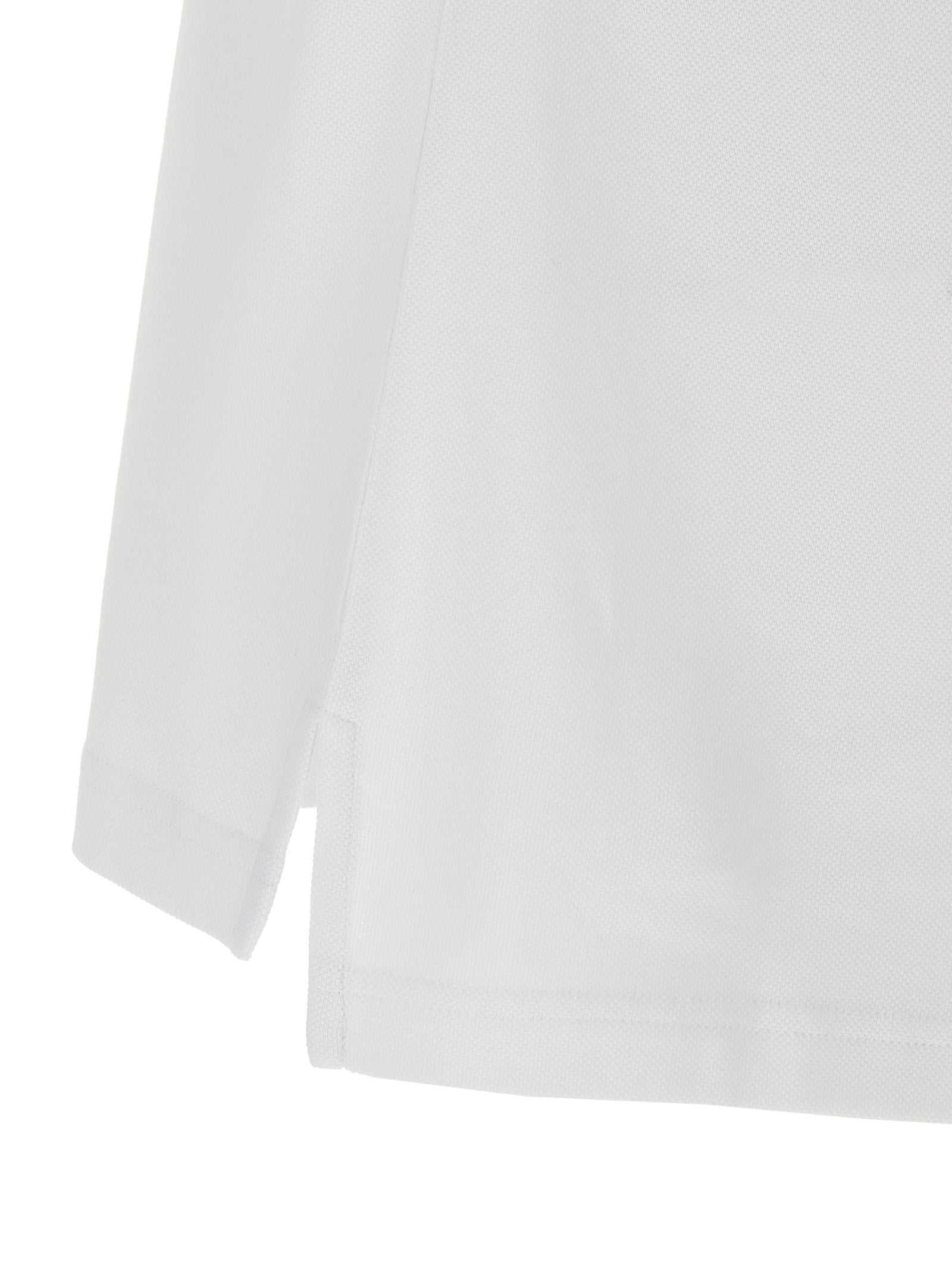Moschino White Cotton Polo Shirt