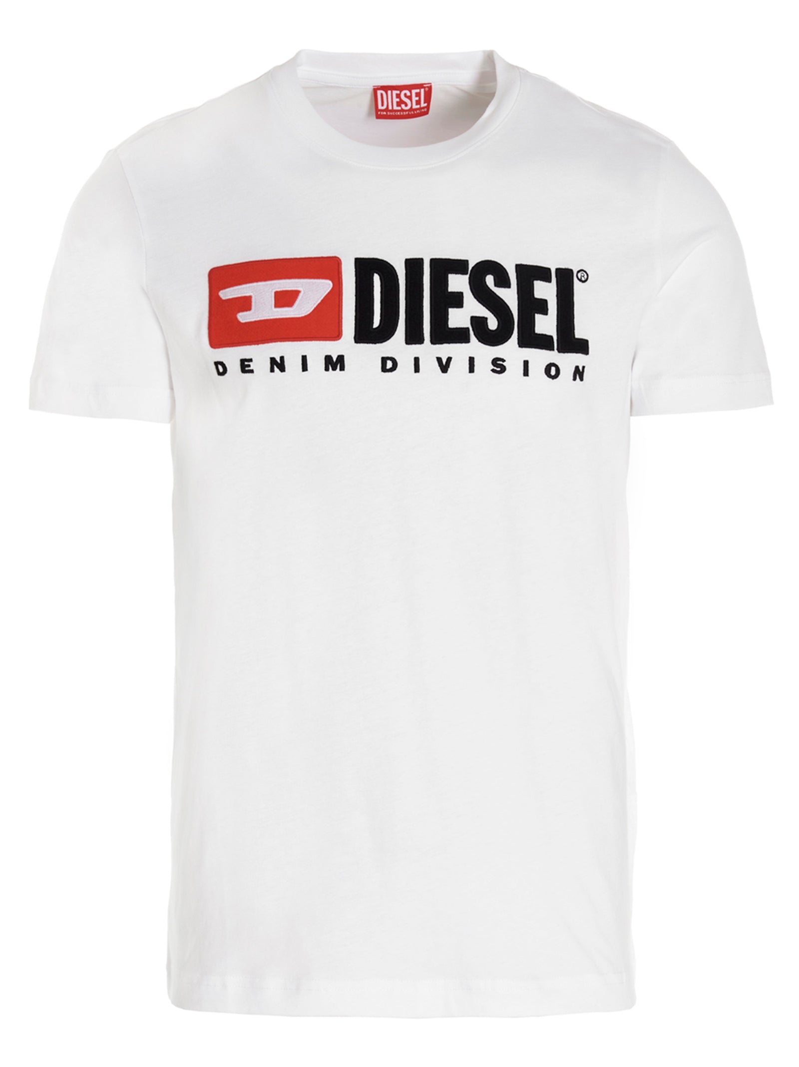 Diesel White Cotton T-Shirt