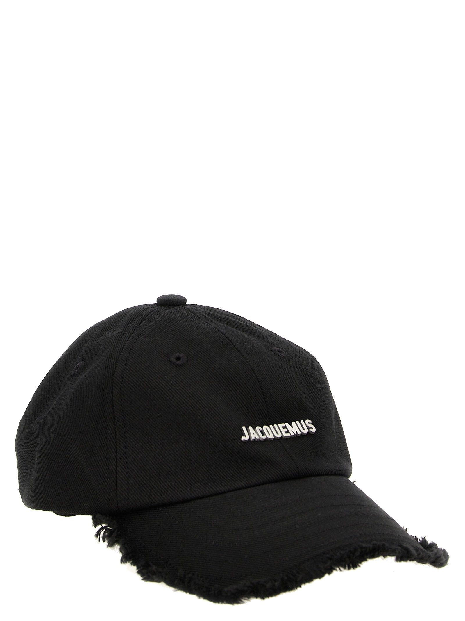 Jacquemus Black Cotton Cap (Baseball Hat)
