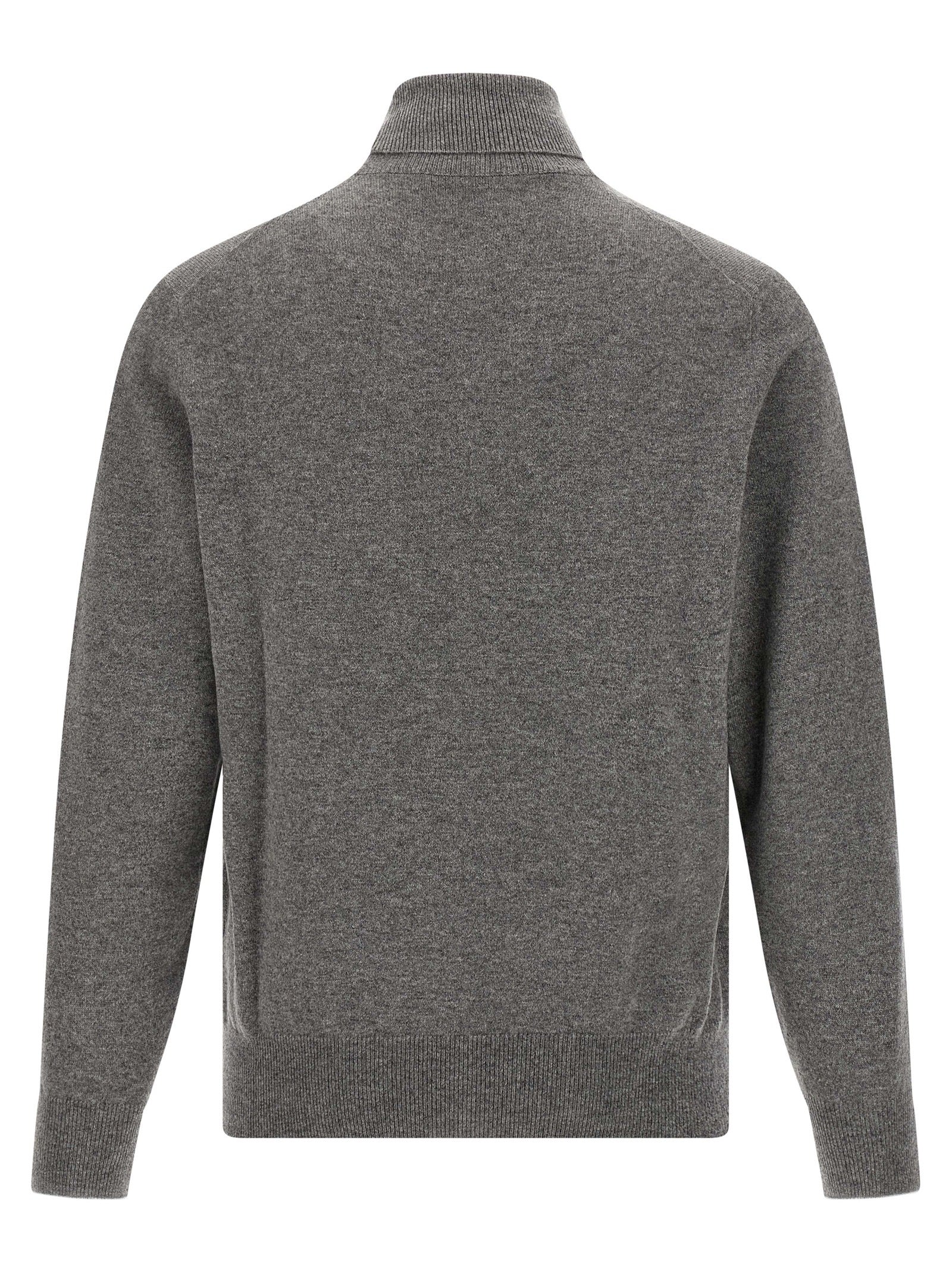 Brunello Cucinelli Gray Cashmere Cardigan