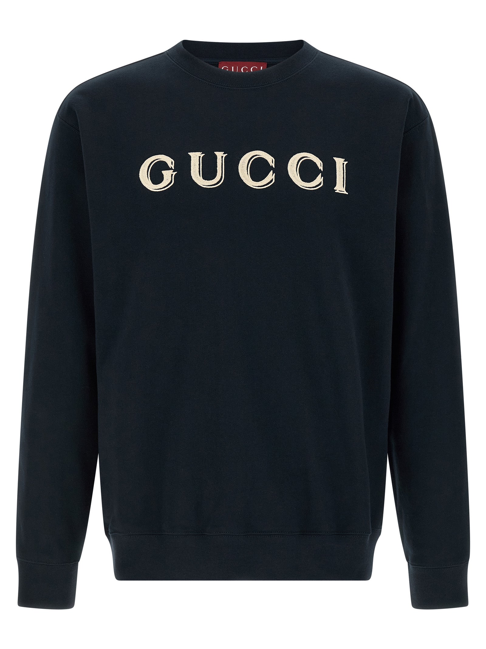 Gucci Blue Cotton Sweatshirt