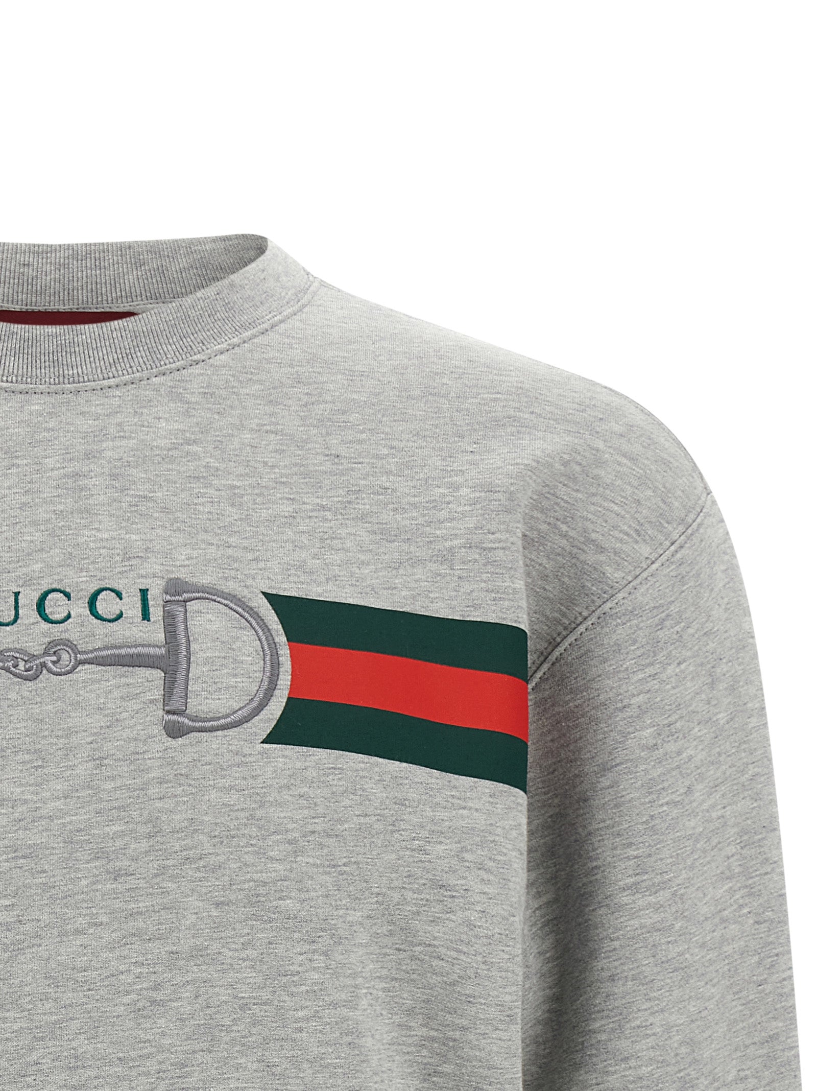 Gucci Gray Cotton Sweatshirt