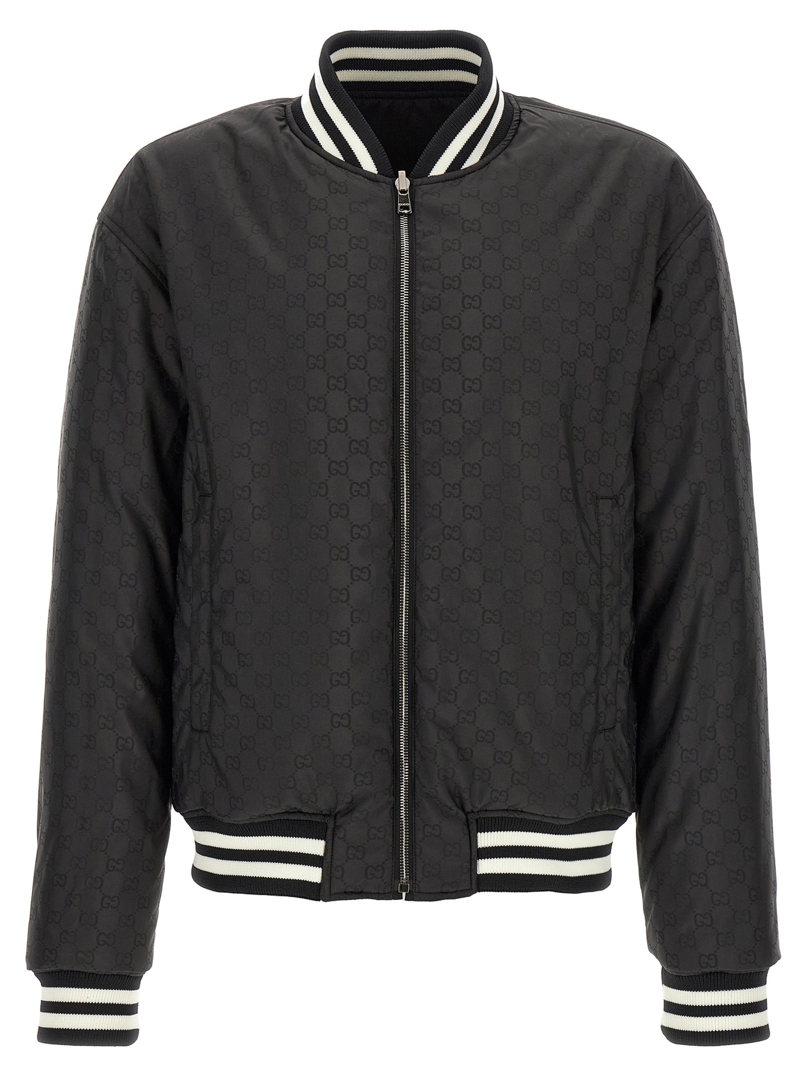 Gucci Bicolor Polyester Bomber