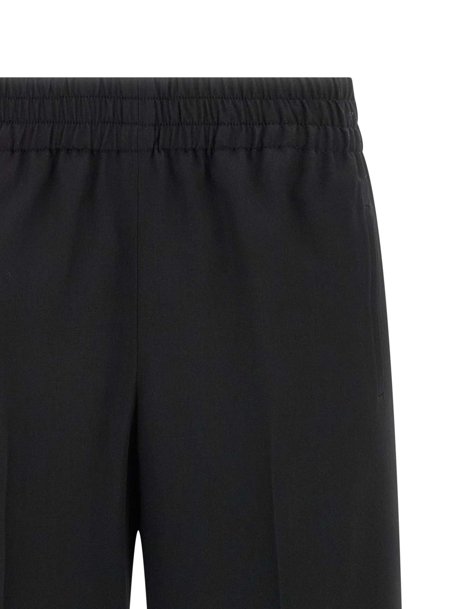Golden Goose Black Virgin Wool Casual Pants