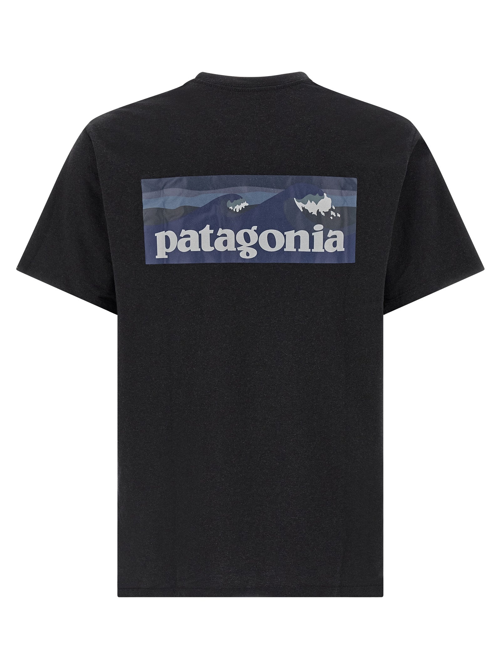 PATAGONIA Black Cotton T-Shirt