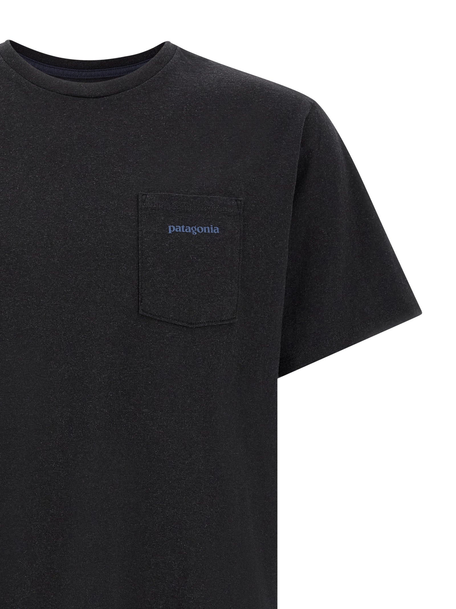 PATAGONIA Black Cotton T-Shirt