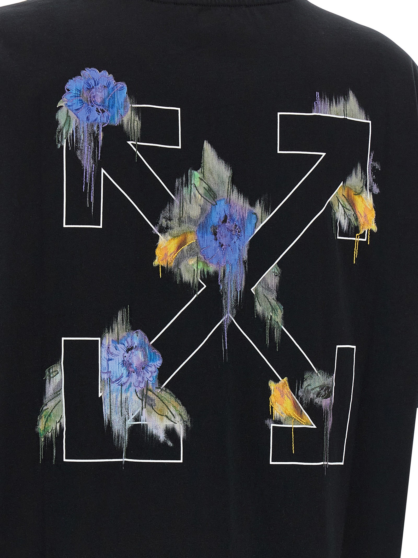 Off-White Black Cotton Sportswear