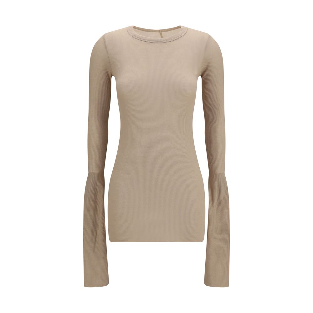 Rick Owens Beige Viscose Shirt