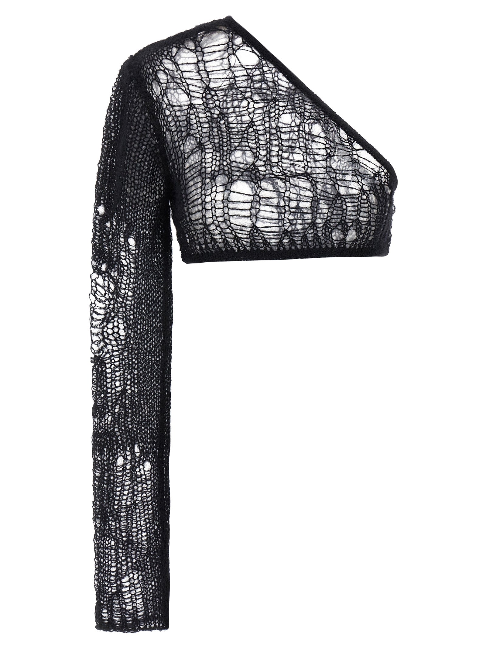 Rick Owens Black Nylon Tank Tops