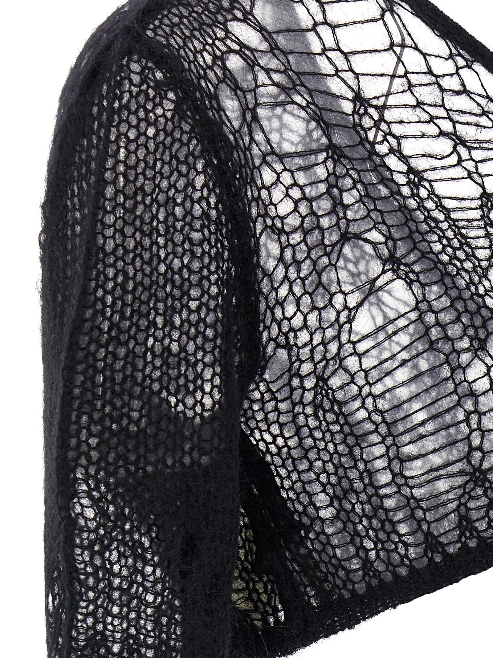Rick Owens Black Nylon Tank Tops