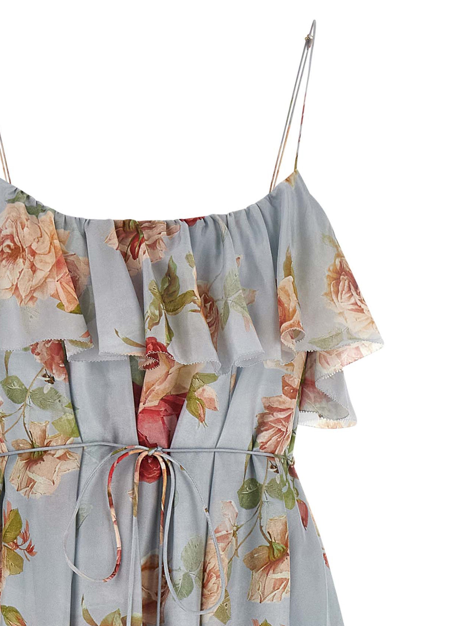 Zimmermann Multicolor Silk Long Dress