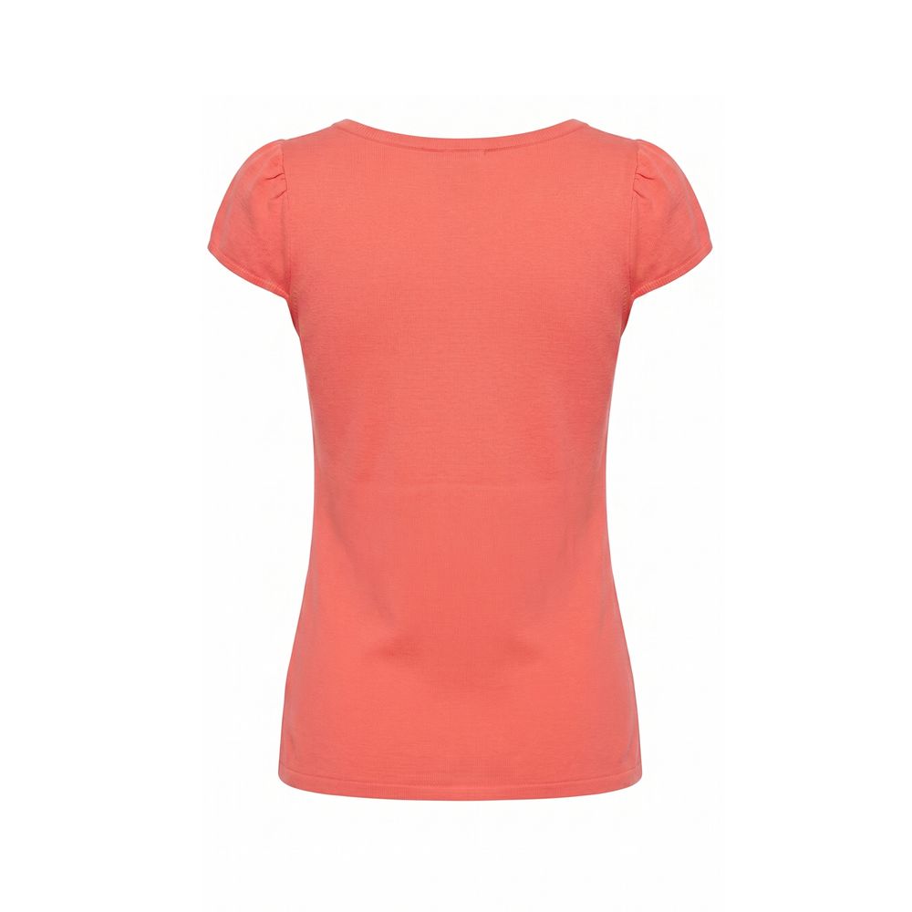Malo Red Cotton Women's T-Shirt
