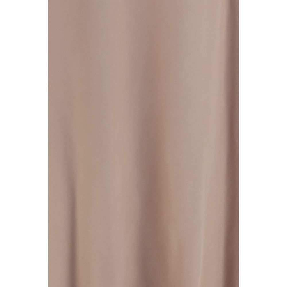 Fabiana Filippi Beige Lyocell Long Skirt