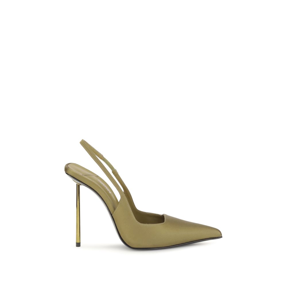 LE SILLA Bicolor Silk Pumps