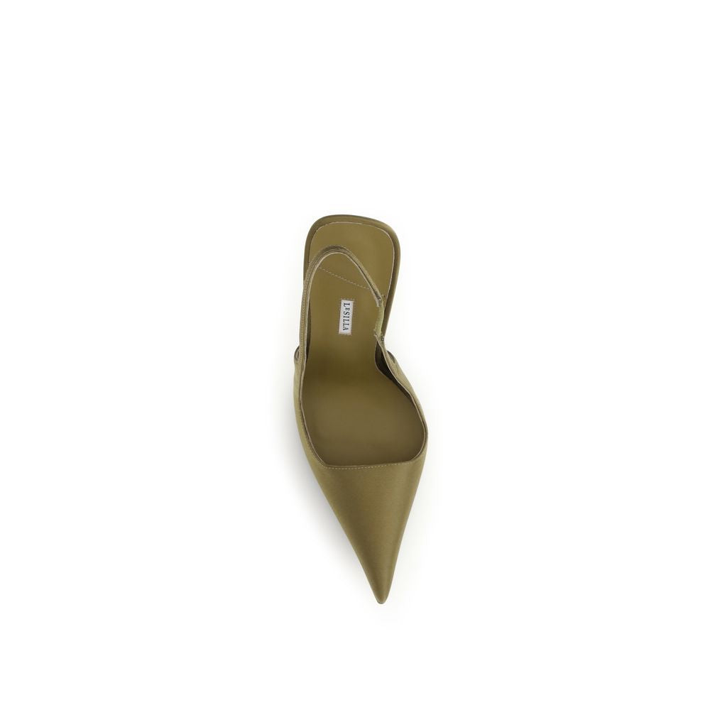 LE SILLA Bicolor Silk Pumps