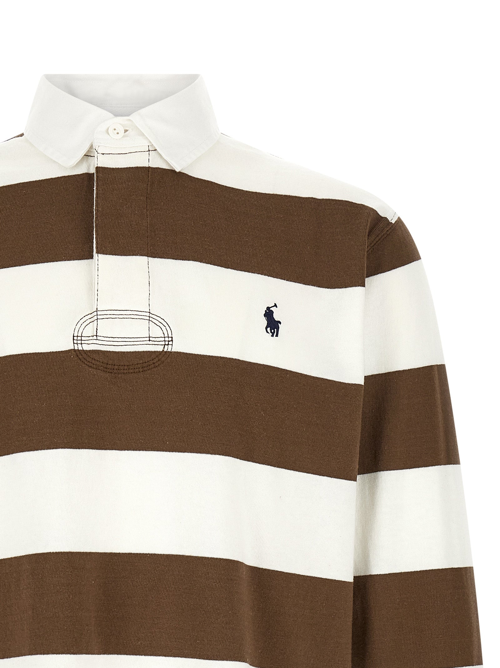 Polo Ralph Lauren Brown Cotton Polo Shirt