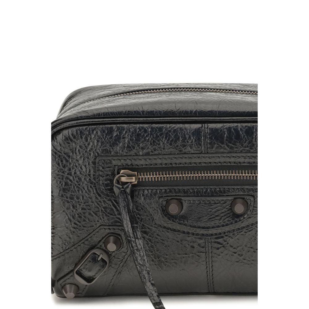 Balenciaga Black Lamb Ovis Aries Aries Wallet