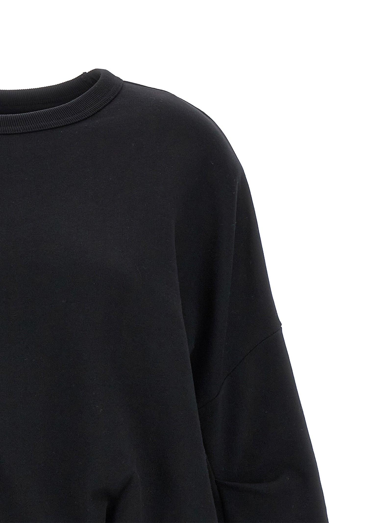 Dries Van Noten Black Cotton Sweatshirt