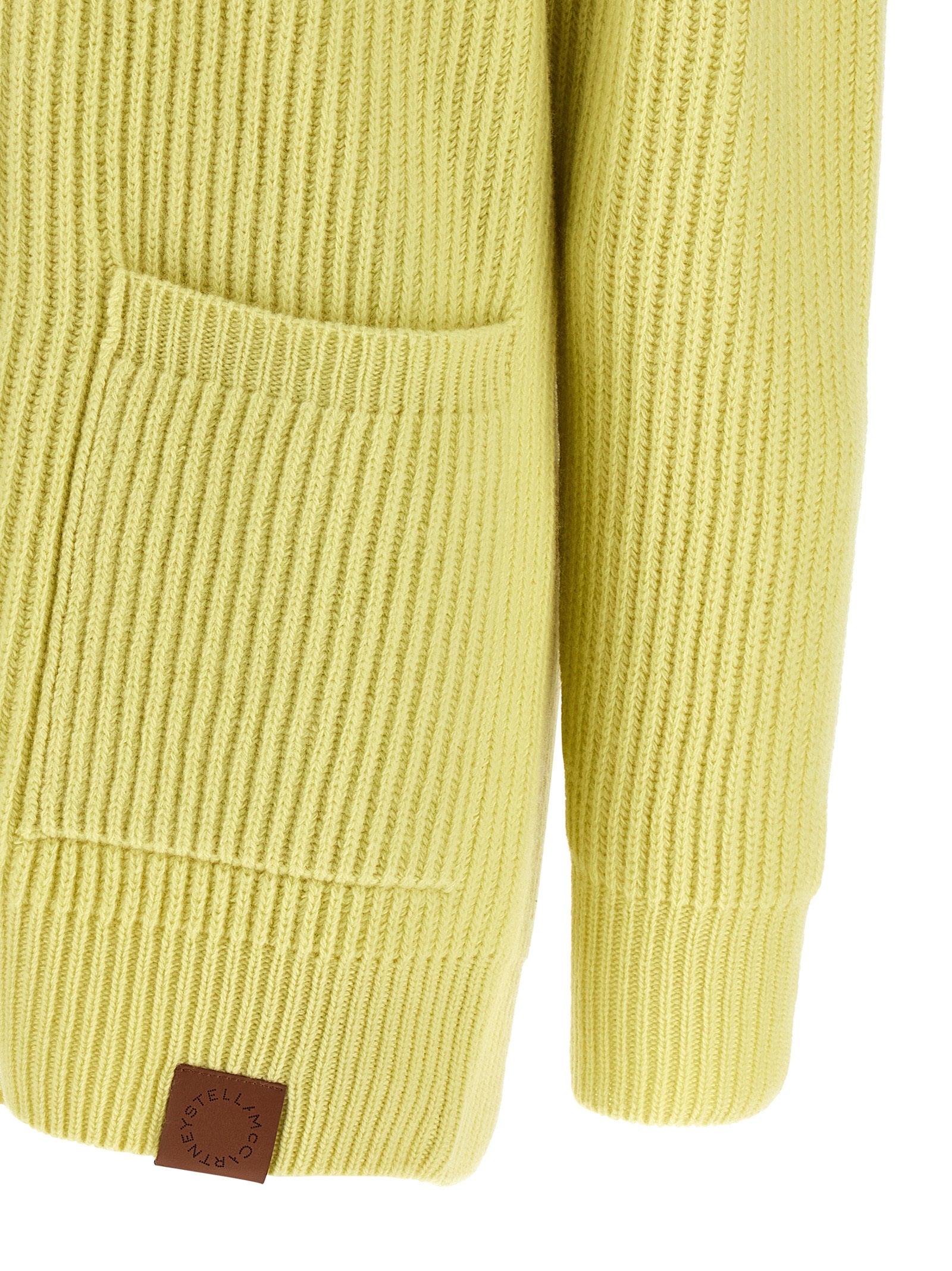 Stella McCartney Bicolor Virgin Wool Cardigan