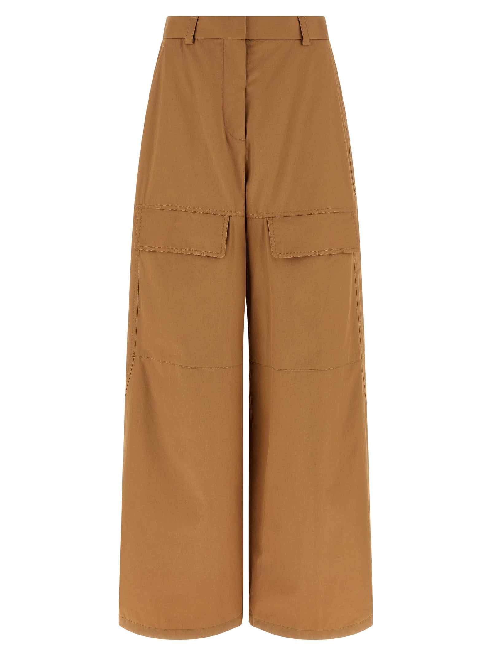 Stella McCartney Beige Cotton Cargo Pants