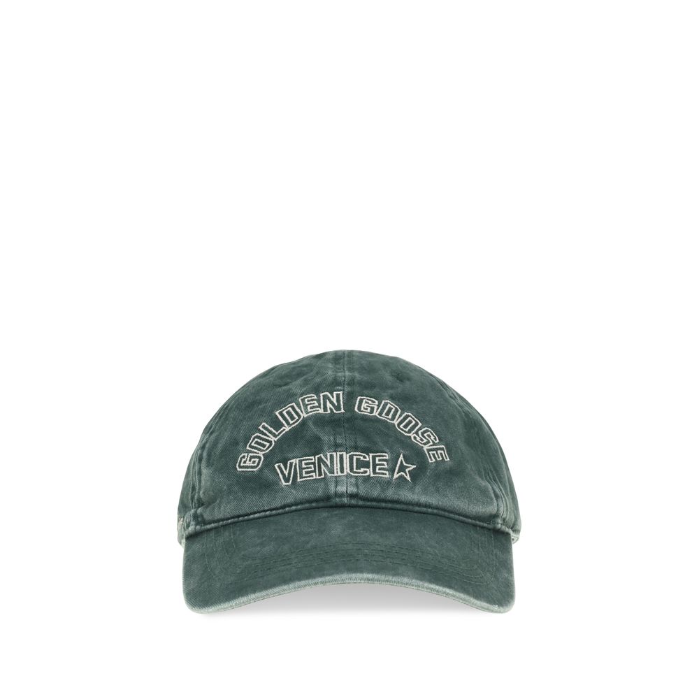 Golden Goose Bicolor Cotton Cap (Baseball Hat)