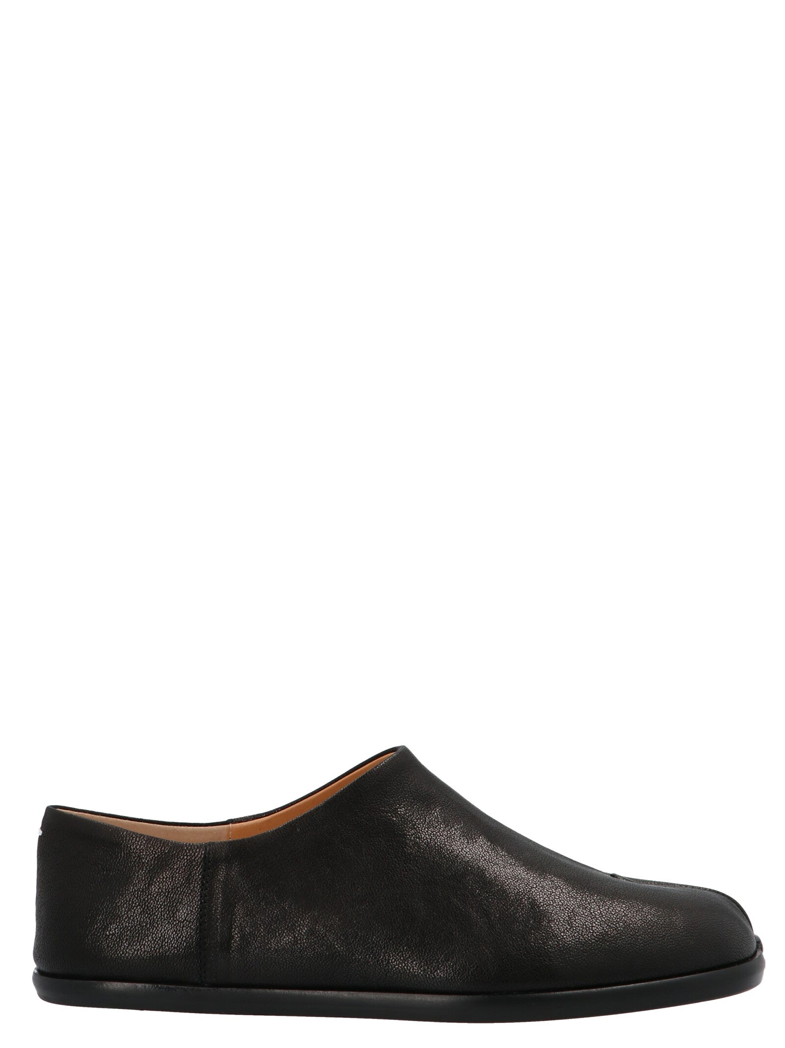 Maison Margiela Black Lamb Leather Ballet Flats