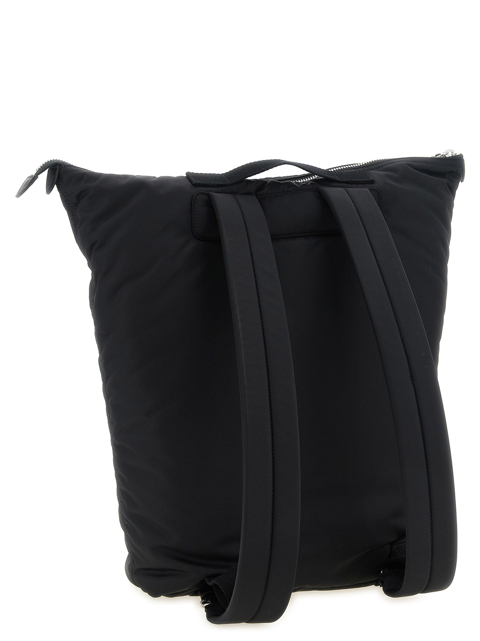 Maison Margiela Black Polyamide Backpack