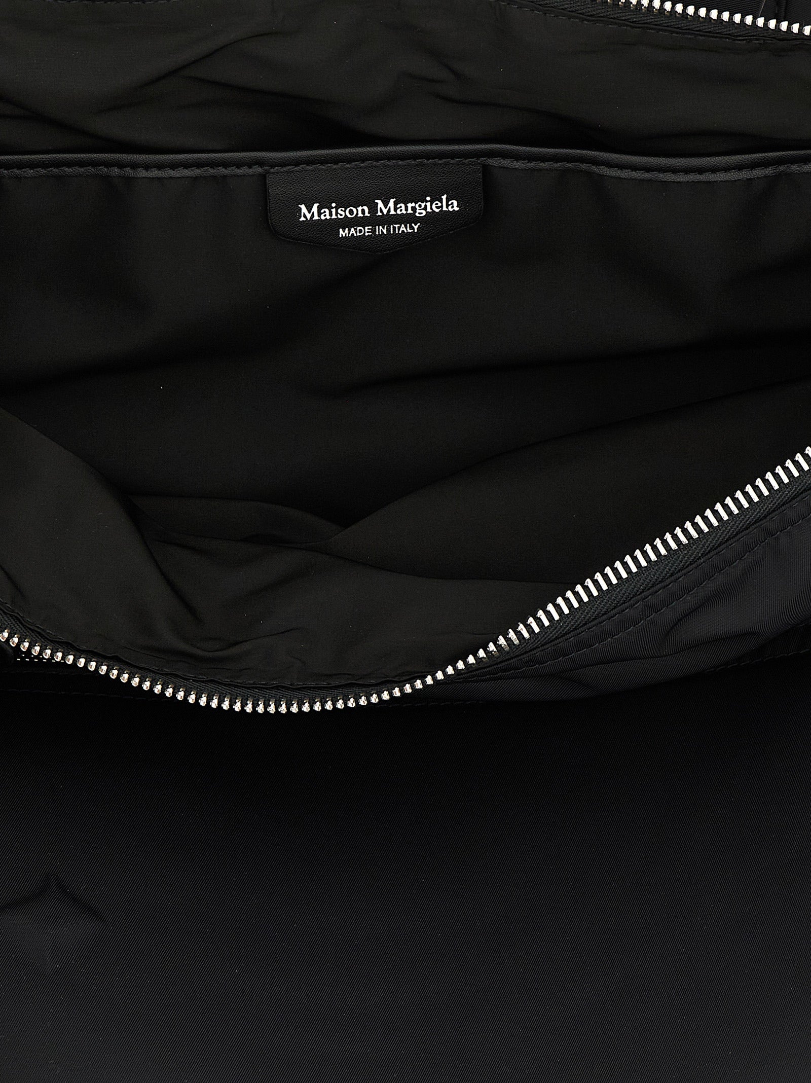 Maison Margiela Black Polyamide Backpack