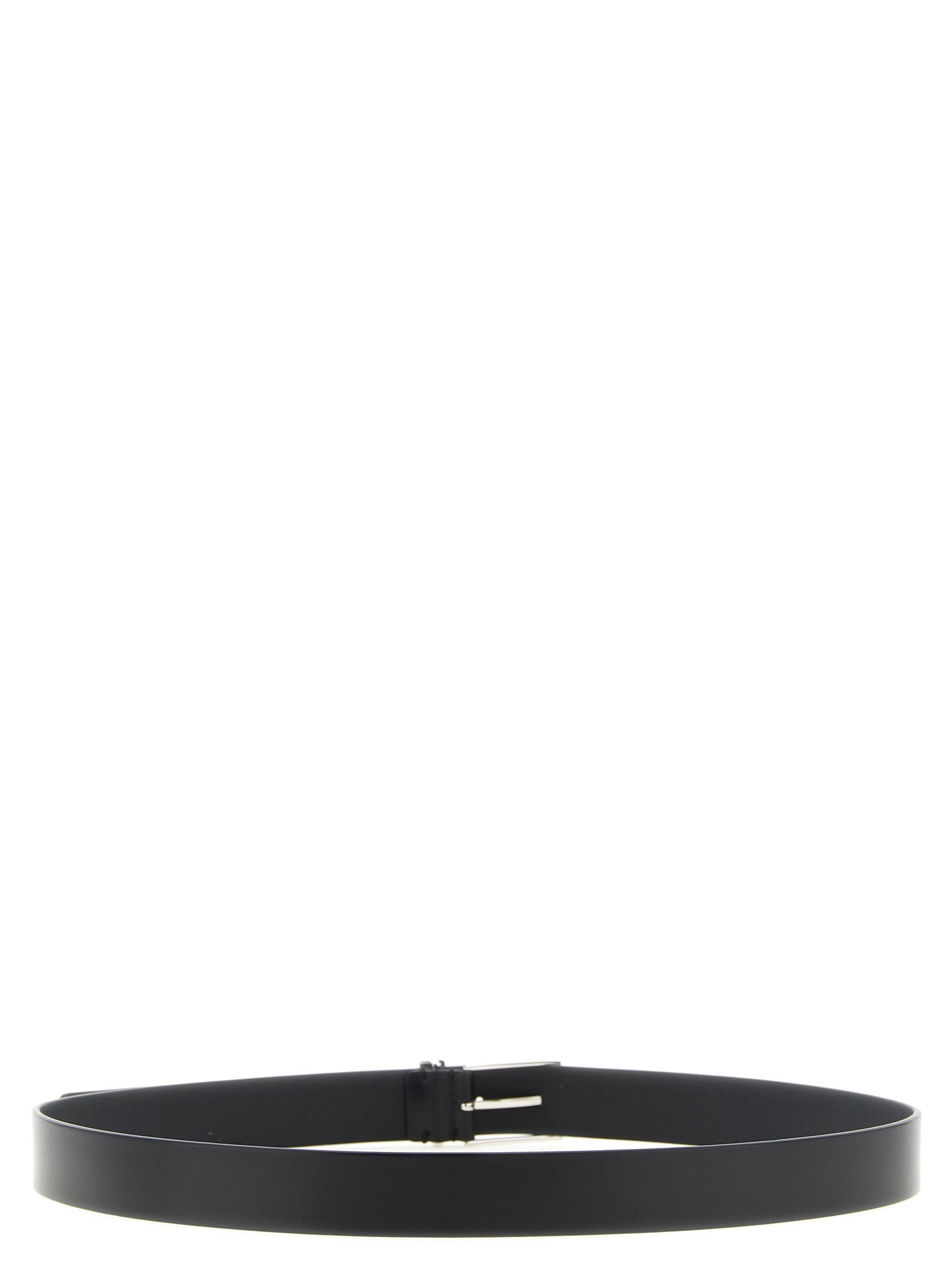 Tom Ford Black Calfskin Thin Belt