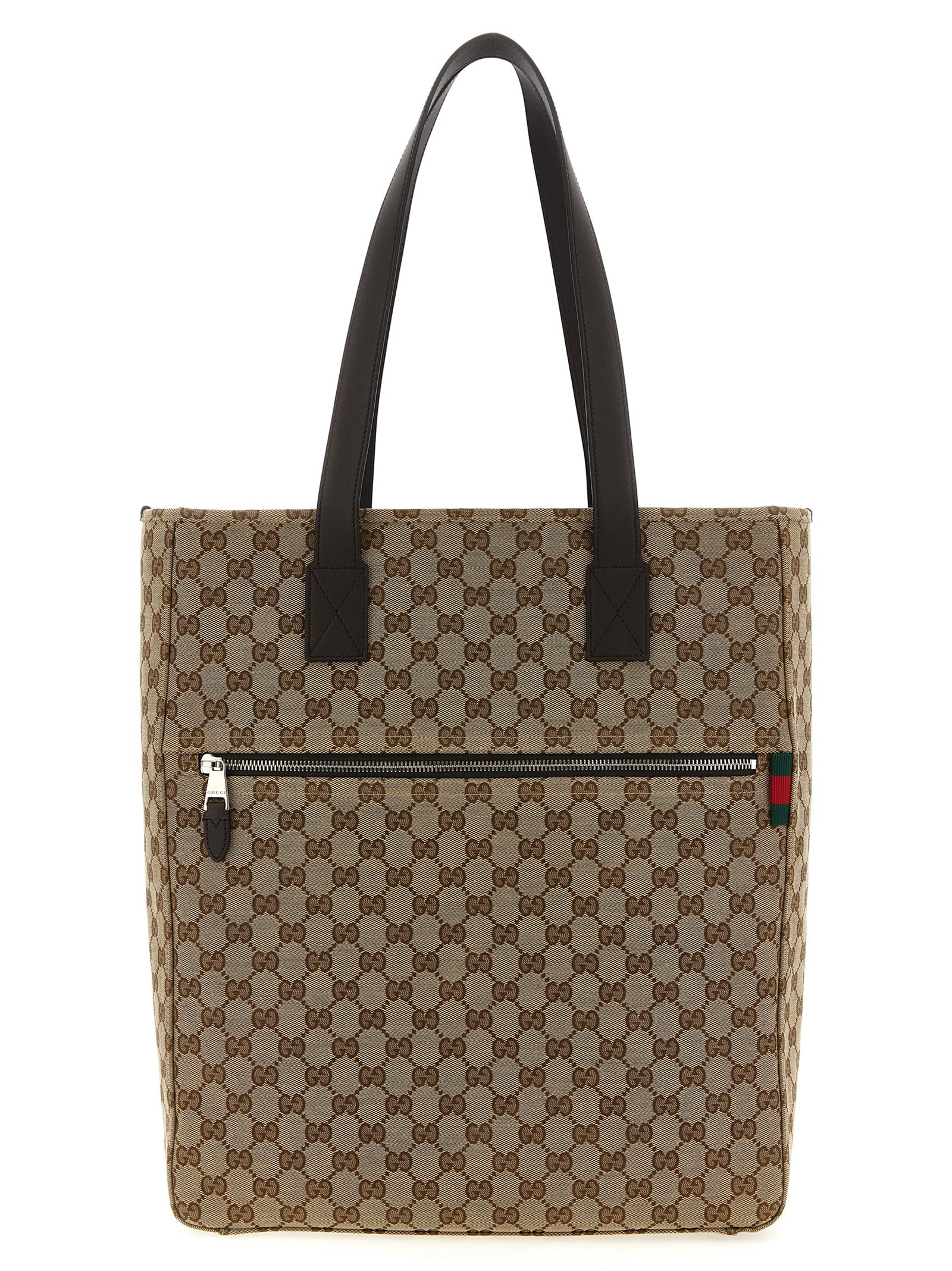 Gucci Brown Polyester Shoulder Bag