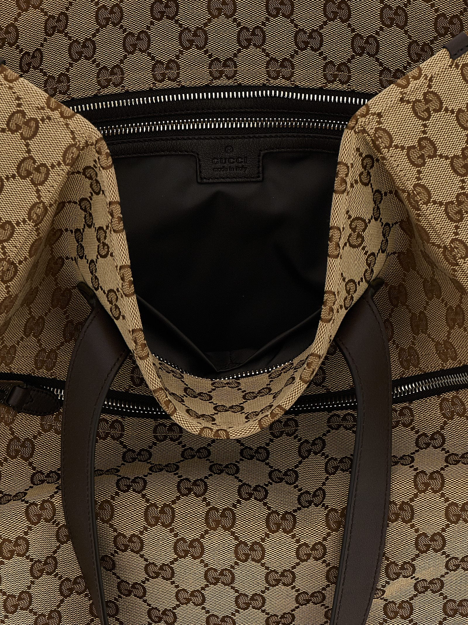 Gucci Brown Polyester Shoulder Bag