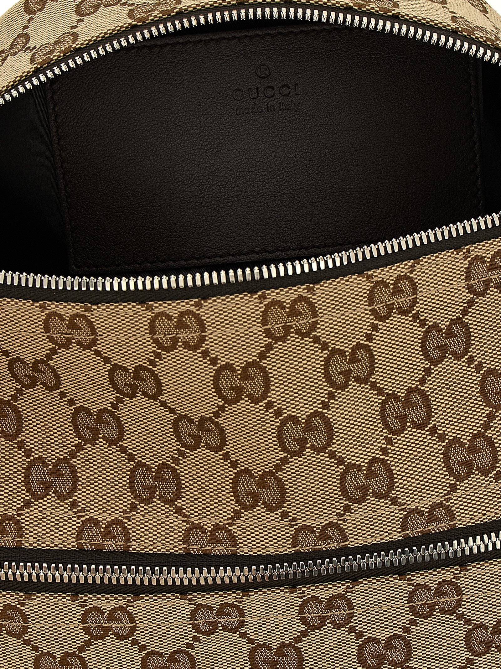 Gucci Beige Polyester Crossbody Bag