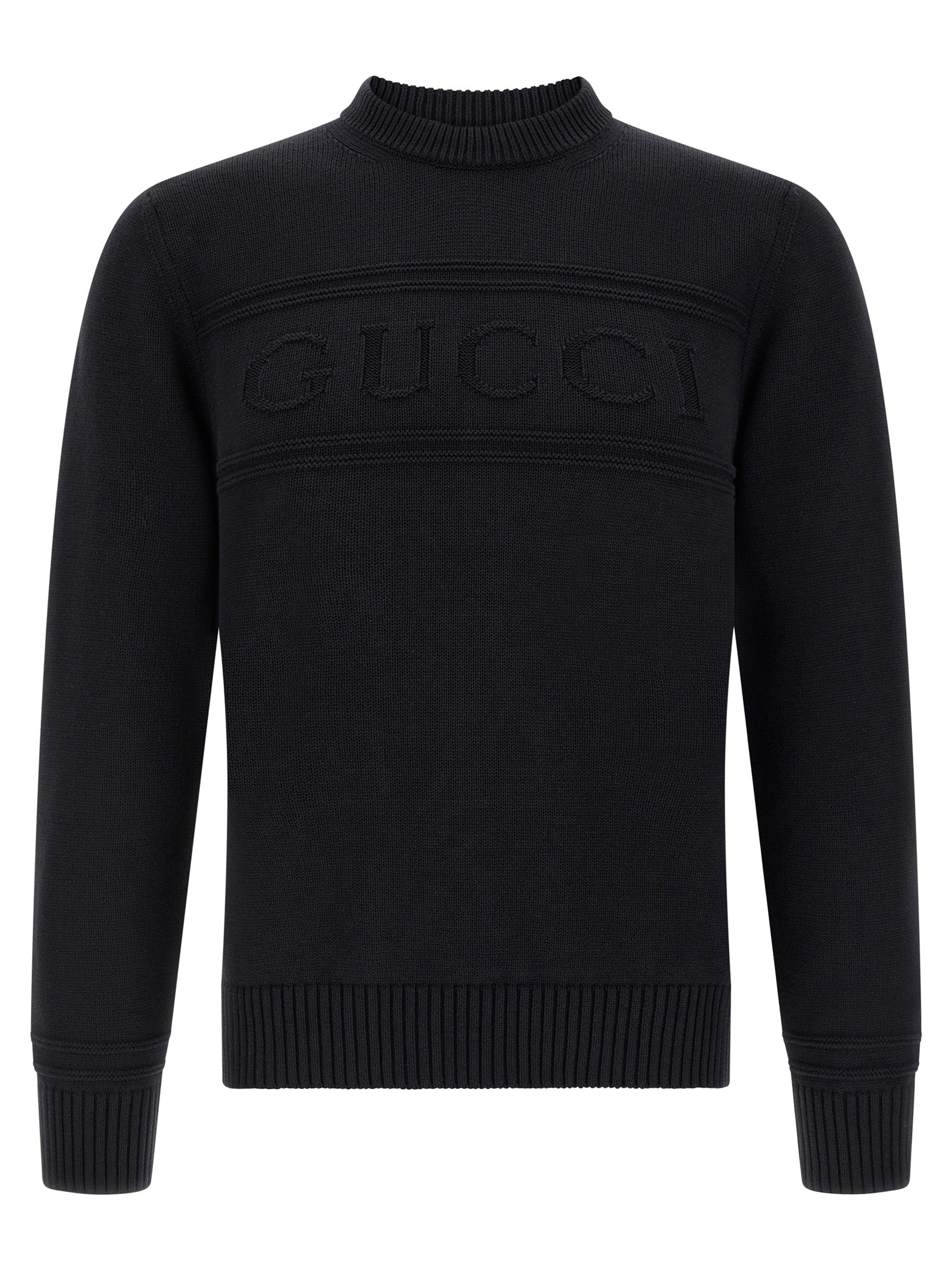 Gucci Black Cotton Cardigan