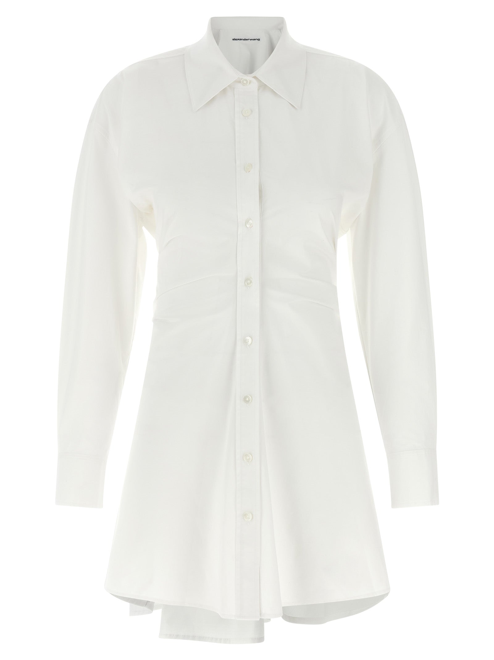 Alexander Wang White Cotton Short Dress