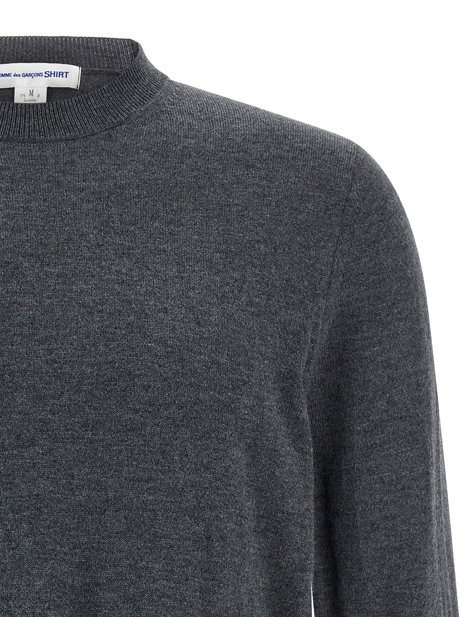 Comme Des Garçons Gray Acetate Cardigan