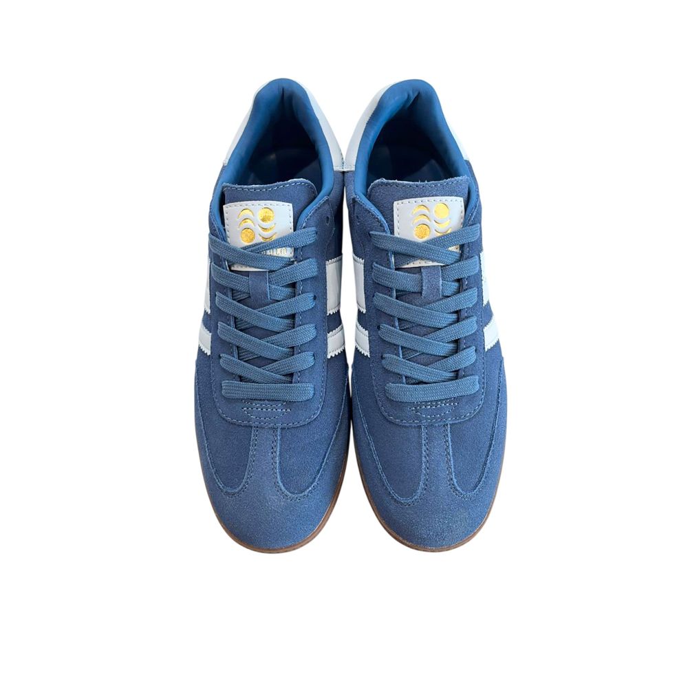 Pantofola D'Oro Blue Suede Men's Sneakers