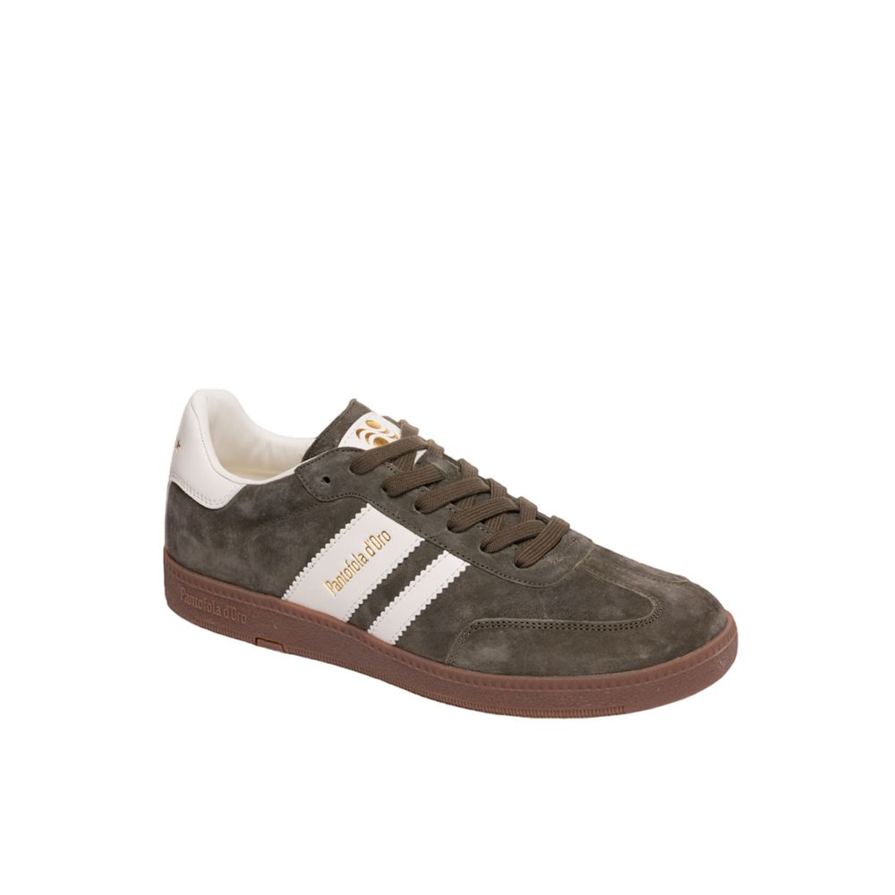 Pantofola D'Oro Green Suede Men's Sneaker
