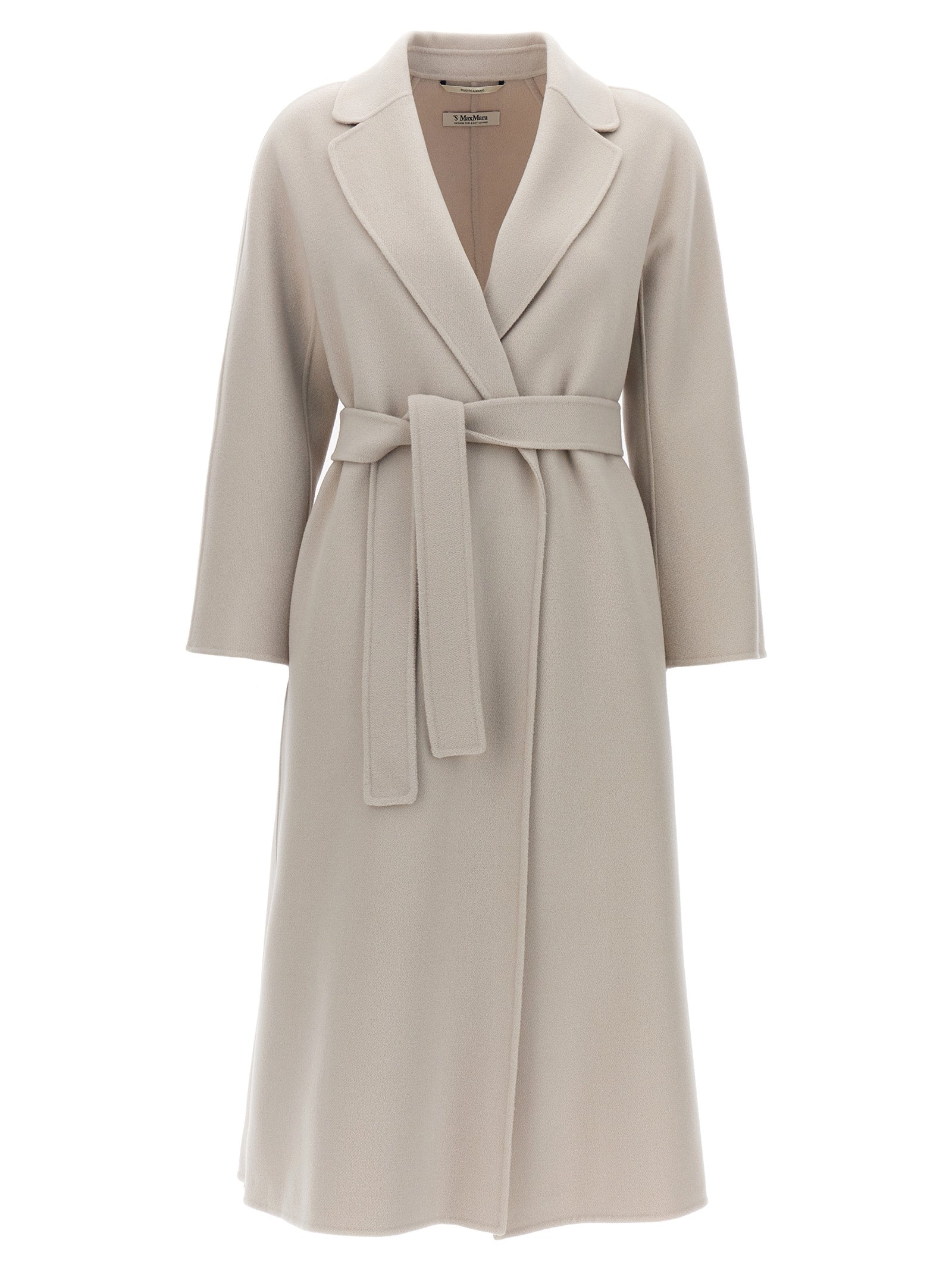 'S Max Mara Beige Wool Coat
