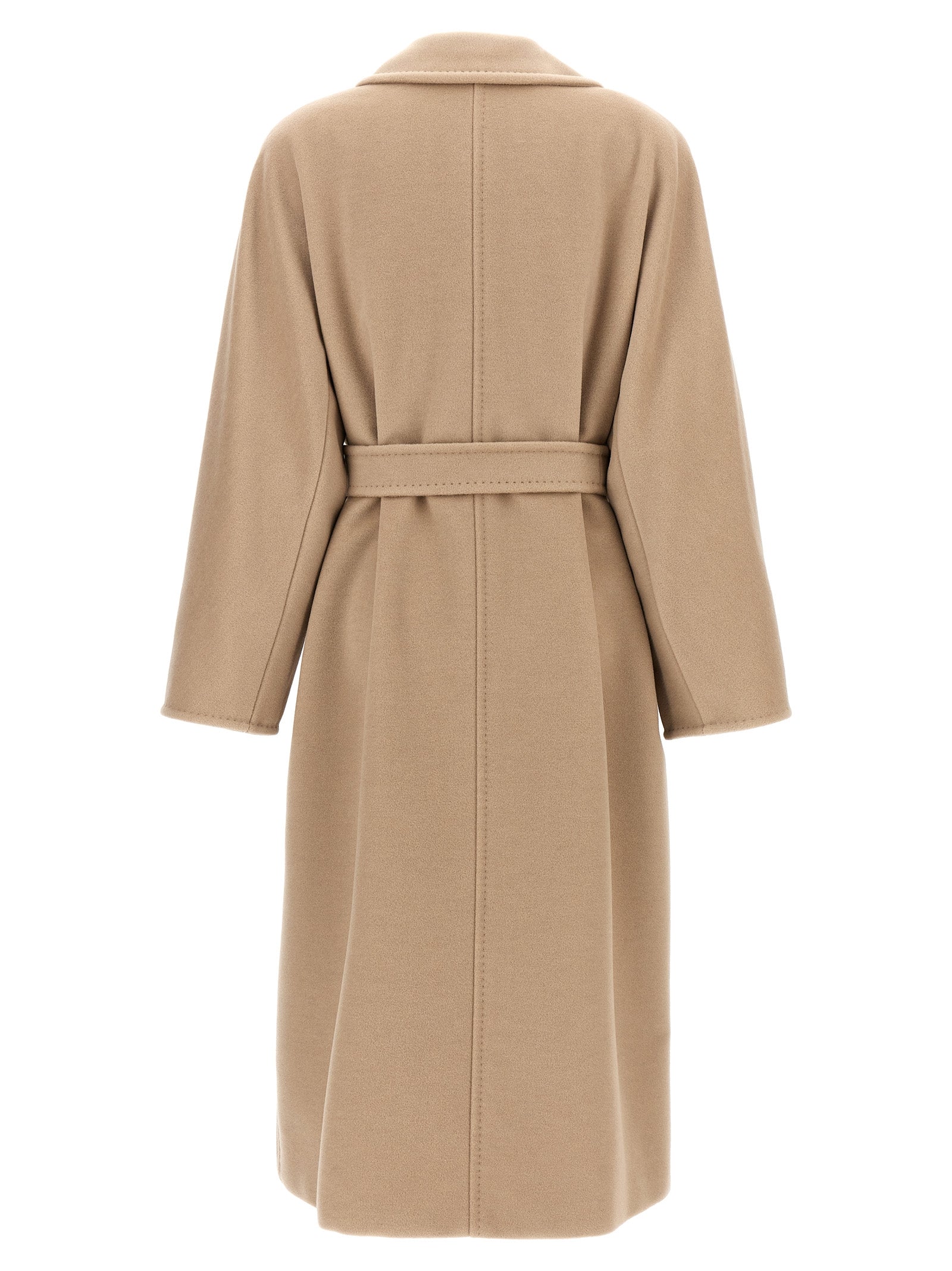 Max Mara Beige Virgin Wool Coat