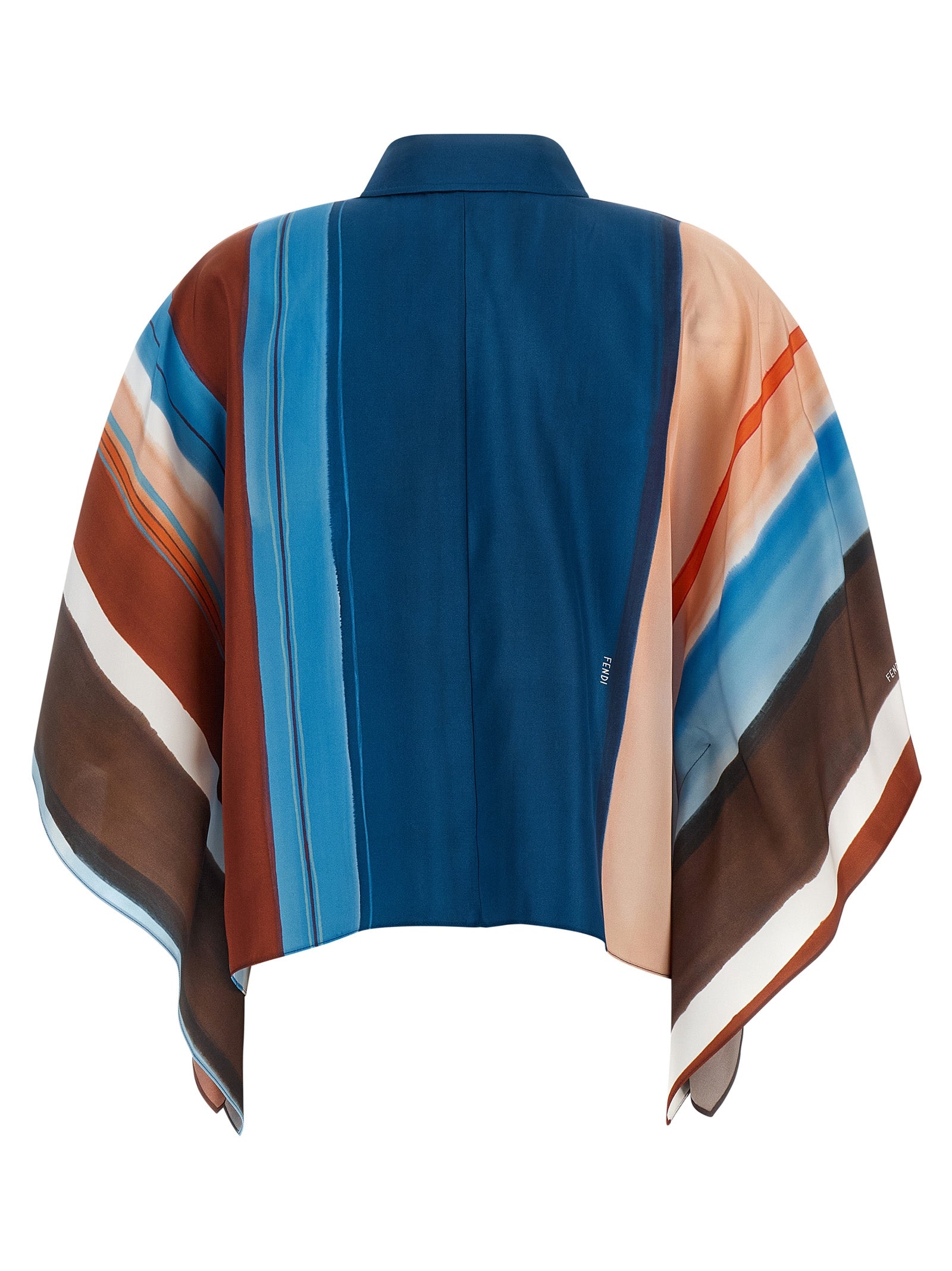 Fendi Multicolor Silk Blouse