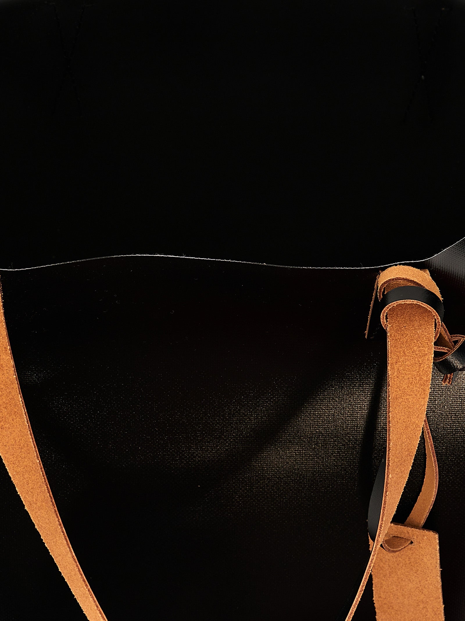 Marni Black Polyethylene Tote Bag