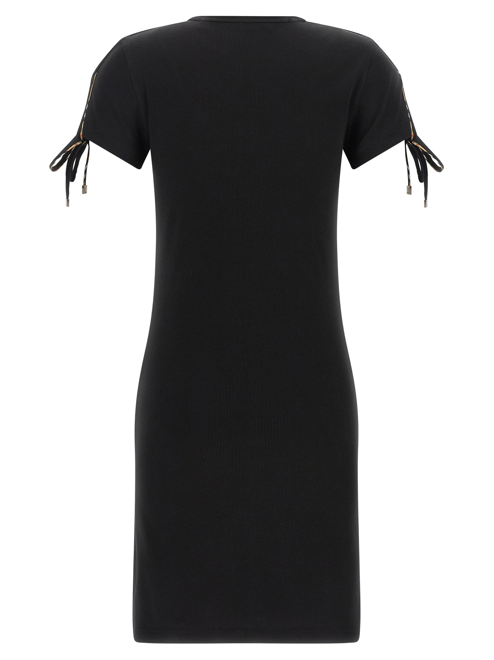 Burberry Black Cotton Short Dress